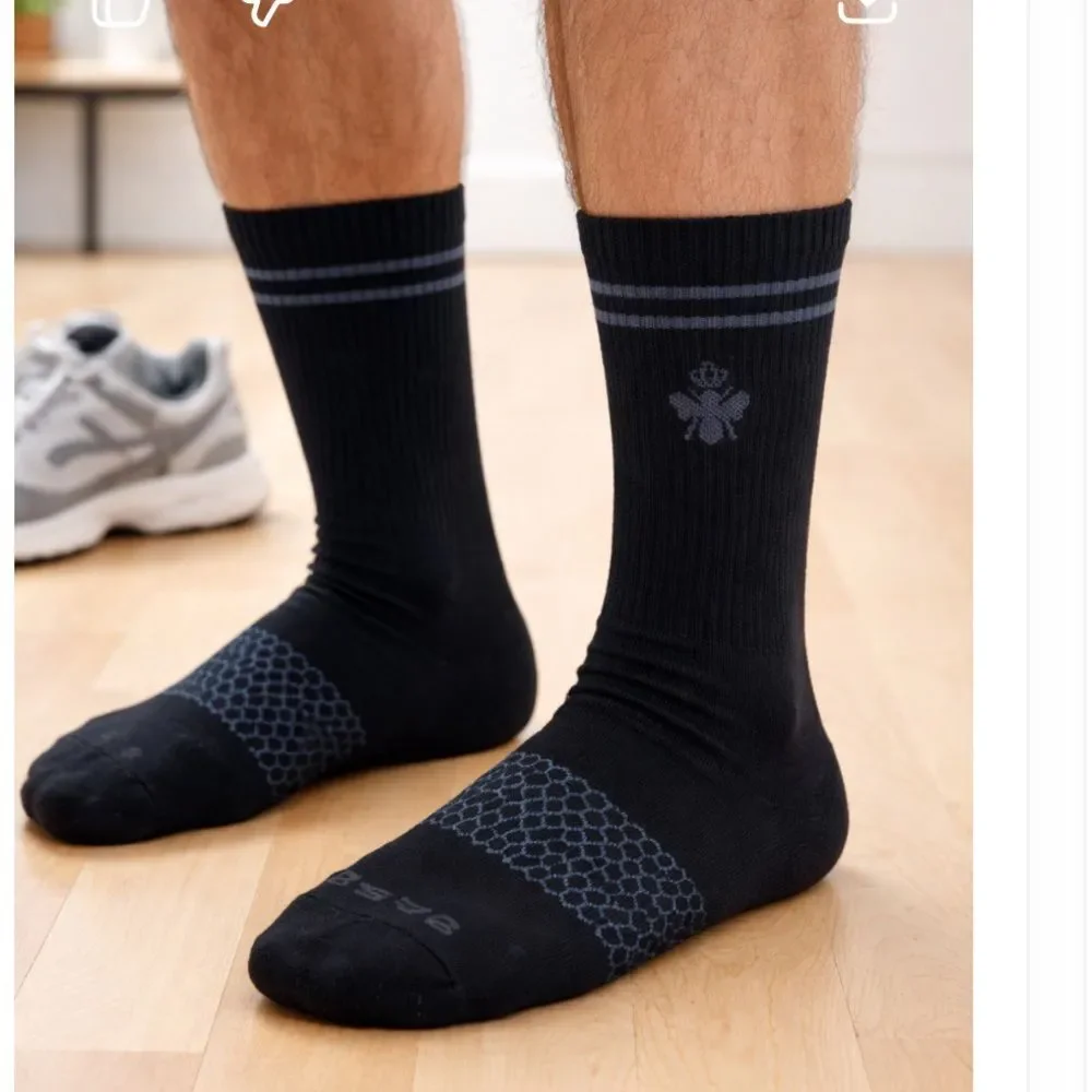 Bombas Honeycomb Arch Support System Pair of Socks Set of 2 NWT